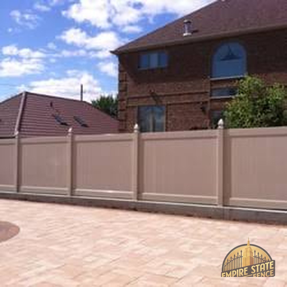 Empire State Fence installation